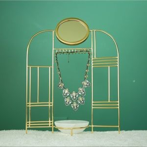 BAUBLEBAR geometric metal statement collar